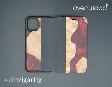 iPhone 11 Pro PORTO COLLECTION FLIPCASE 6830 Rot